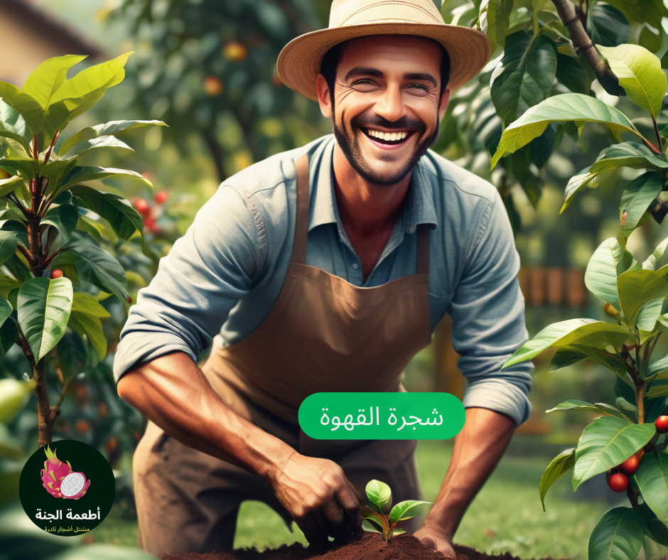 شتلة بن عربي (أرابيكا) أصلي - ازرع قهوتك في بيتك 🌱☕